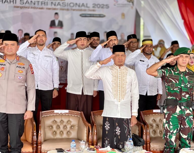 Wakil Bupati Aceh Timur Hadiri Peringatan Hari Santri Ke-10 Tahun 2025.