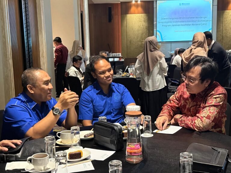 Dewan Pengawas BPJS Kesehatan Siruaya Utamawan Pimpin Serap Aspirasi JKN di Lampung, 4 Isu Strategis Program JKN Jadi Sorotan