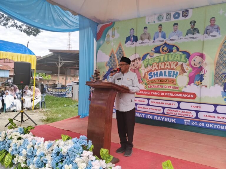 270 Peserta Ikuti Lomba Fasi di Kecamatan Idi Rayeuk