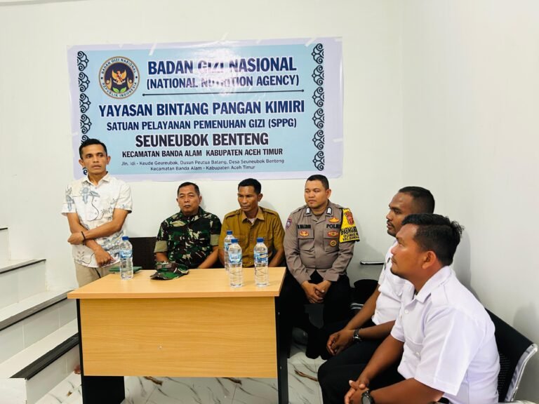 Anggota DPRK Aceh Timur Zulmi Hadiri Launching MBG Yayasan Bintang Pangan Kimiri di Banda Alam
