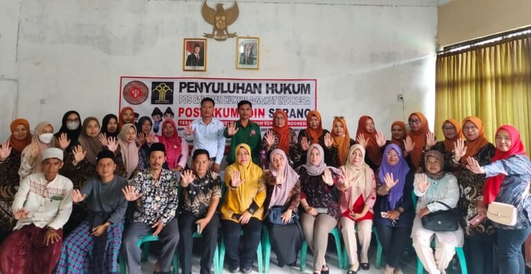 Pastikan Pemahaman Tentang  POSBANKUM Desa/Kelurahan,   BANKUM GERADIN Pandeglang   dan POSBAKUMADIN Serang   Kolaborasi 