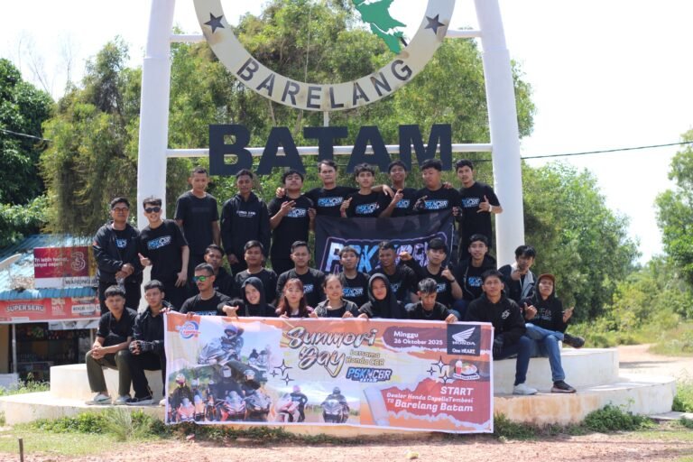 Sunmori Day with Honda CBR: Komunitas CBR Batam Tunjukkan Semangat Brotherhood
