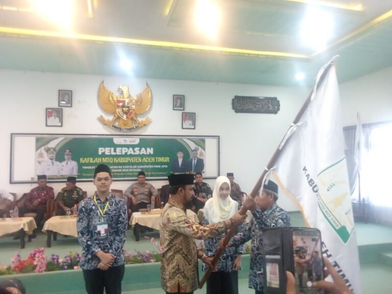 Sebanyak 58 Kafilah MTQ Dilepas Bupati Aceh Timur
