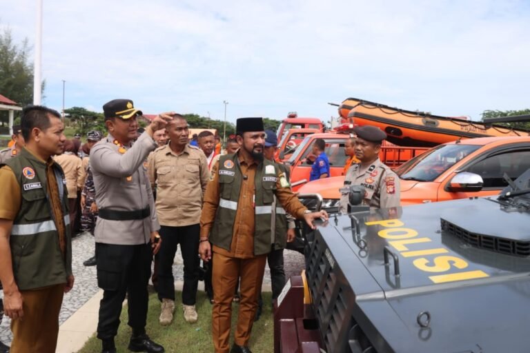 Polres Aceh Timur Siaga Hadapi Bencana Hidrometeorologi