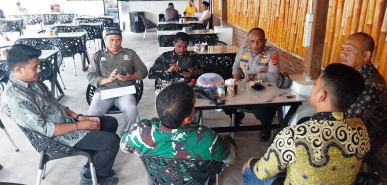 Siaga Bencana, Kapolsek Darul Aman Lakukan Koordinasi