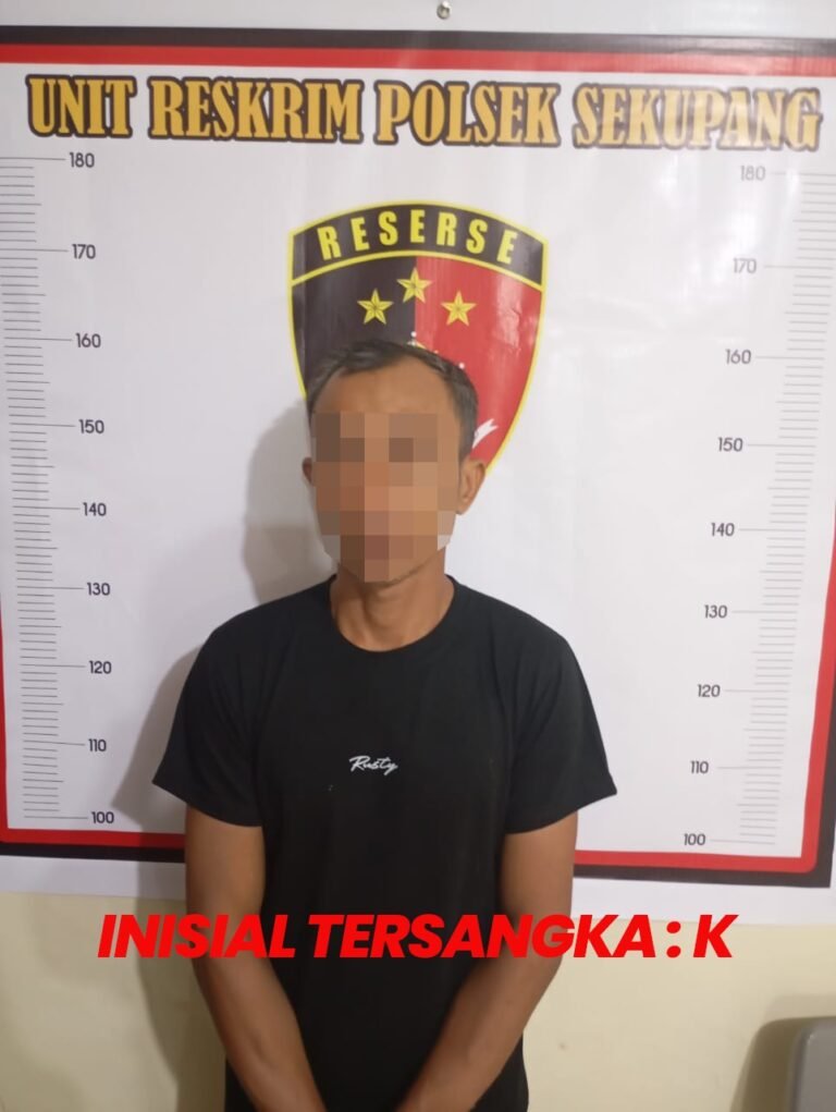 Cepat Tanggap, Polsek Sekupang Ringkus Pelaku Pencabulan Terhadap Cucu Tirinya di Batam