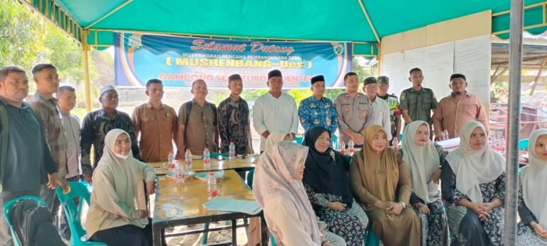 Desa Gampong Seunebok Peunteut Gelar Musrenbang Tahun Anggaran 2026