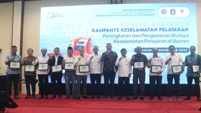 Direktur Kesatuan Pengawasan Laut Kementrian Perhubungan Gelar Kampanye Keselamatan Pelayaran di Banten