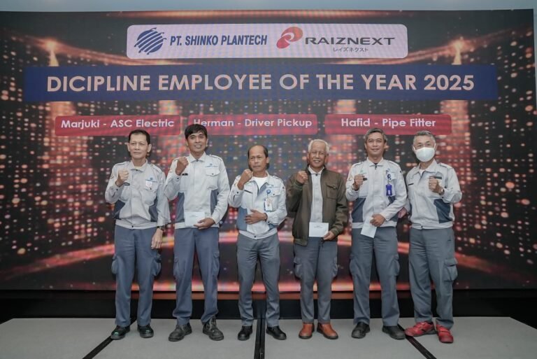 PT Shinko Plantect Gelar Kaleidoskop 2025, Apresiasi Ratusan Karyawan Proyek Konstruksi Pipa