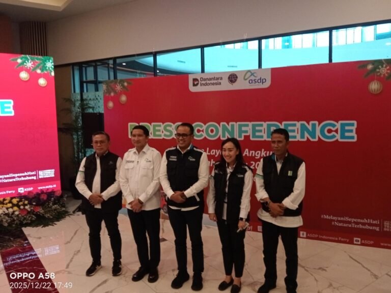 ASDP Pastikan Armada Siap Layani Lonjakan Penumpang Natal dan Tahun Baru