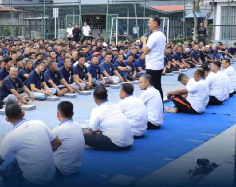 Pererat Silaturahmi, Kalapas Batam Gelar Sarapan Bersama Warga Binaan