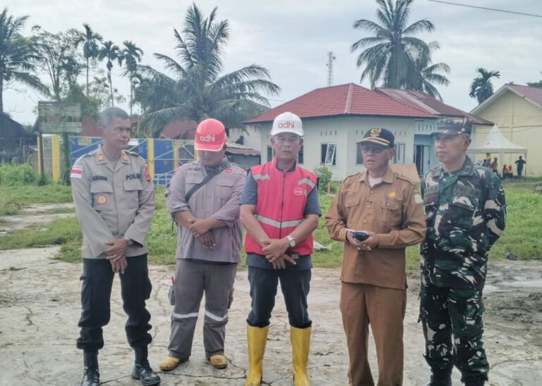 20 Unit Pembangunan Huntara di kecamatan Idi Rayeuk Mulai Di Bangun.