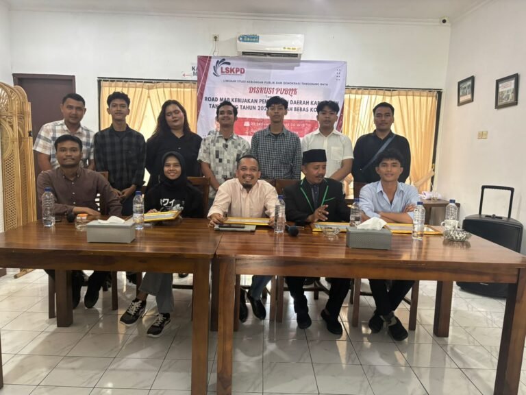 LSKPD Desak Pemerintah Kabupaten Tangerang Optimalisasi Kebijakan Daerah Agar Bebas Korupsi