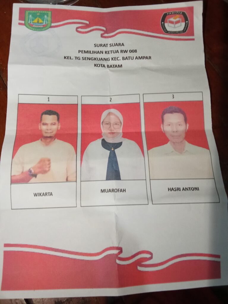 PARAH”Diduga Panitia Pemilihan Ketua RW 008 Tidak Transparansi. 