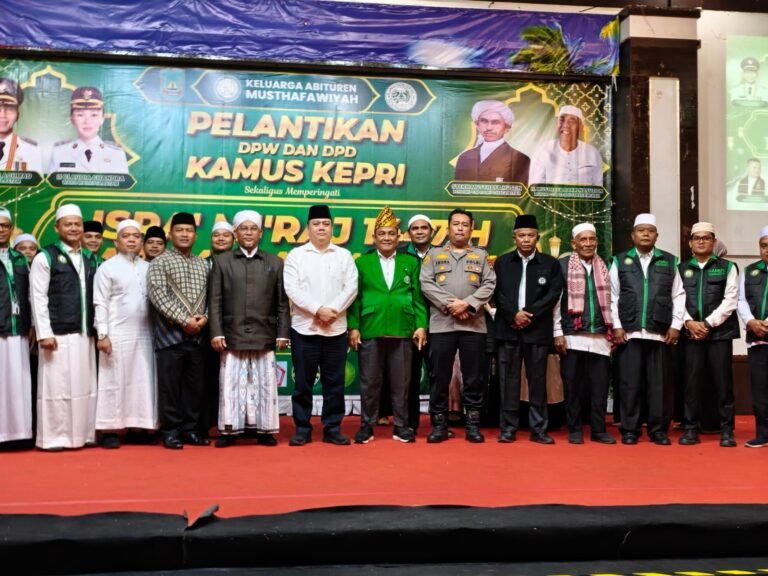 Polresta Barelang Laksanakan Pengamanan Pelantikan DPW dan DPD KAMUS Kepri Sekaligus Peringatan Isra’ Mi’raj 1447 H