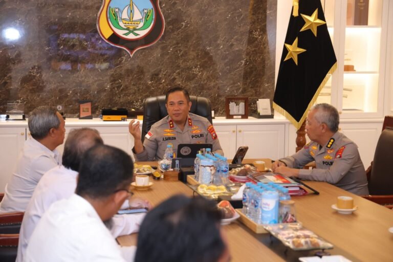 KAPOLDA KEPRI TERIMA AUDIENSI KEPALA BPKP, PERKUAT SINERGI PENGAWASAN DAN PENCEGAHAN KERUGIAN NEGARA