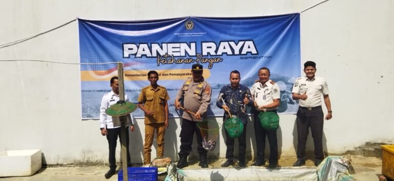 Dukung Ketahanan Pangan, Lapas Idi Ikuti Panen Raya Serentak Pemasyarakatan