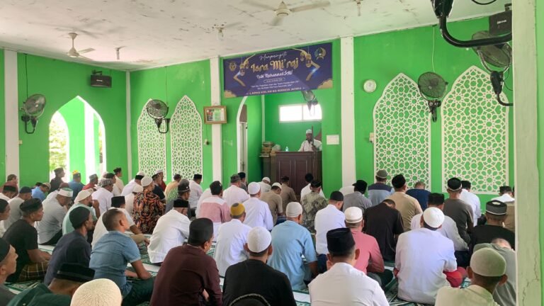 Maknai Perjalanan Suci Nabi Muhammad SAW, Lapas Kelas IIA Banda Aceh gelar Peringatan Isra’ Mi’raj 1447 H.