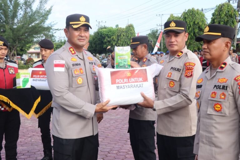 Pulihkan Sektor Pertanian Pascabanjir, Kapolres Aceh Timur Salurkan Bibit Bantuan dari Kapolda Aceh