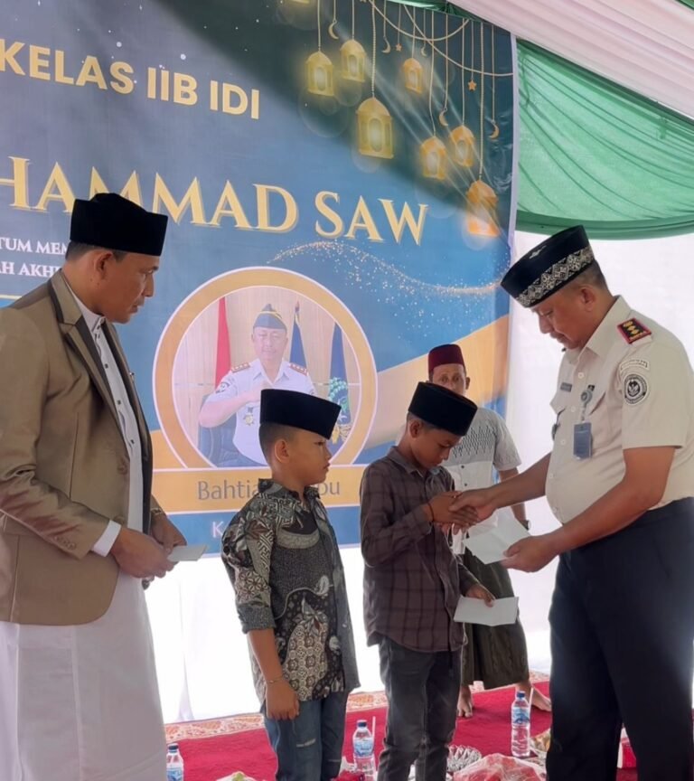 Lapas Idi menggelar Acara Peringatan Isra Mi’raj Nabi Muhammad SAW.