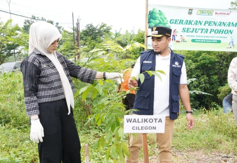 Tak Hanya Tanam Pohon, Pemkot Cilegon Siapkan Solusi Lengkap Atasi Banjir