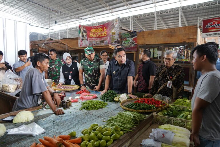 Sidak Harga Pangan Jelang Ramadhan, Pemkot Cilegon Ingin Pastikan Stok Aman dan Harga Terkendali