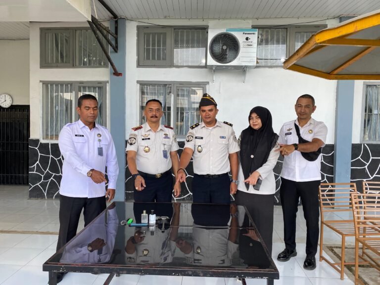 Wujudkan Program Aksi Kemenimipas, Lapas Kelas IIA Banda Aceh laksanakan Razia Blok Hunian