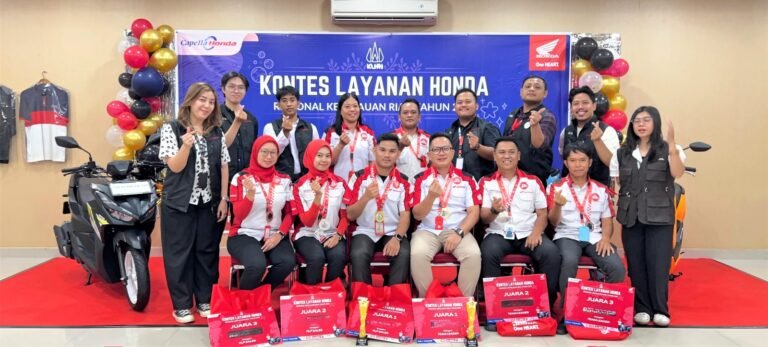 Masuki Tahun ke-17, Kontes Layanan Honda Kepri Tegaskan Komitmen Pelayanan “Satu Hati”
