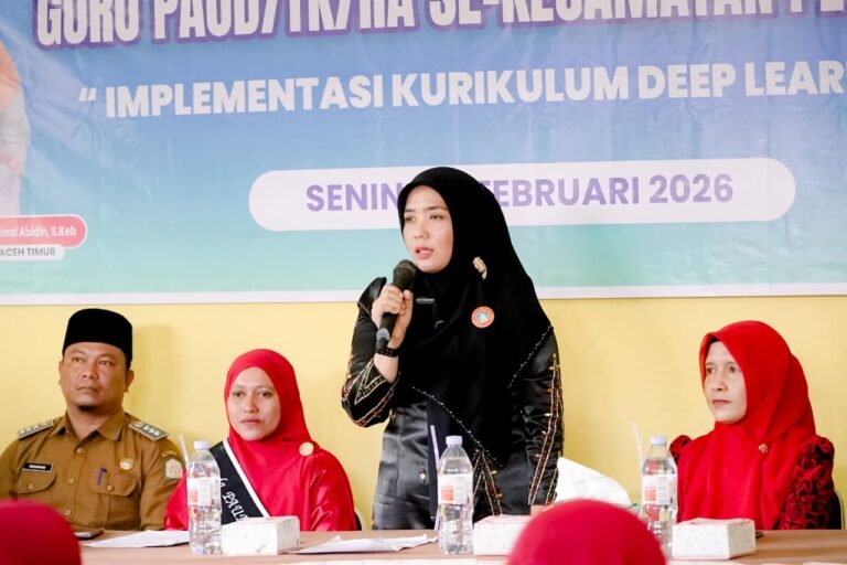 Guru PAUD/TK/RA se-Kecamatan Peunaron Tingkatkan Kompetensi