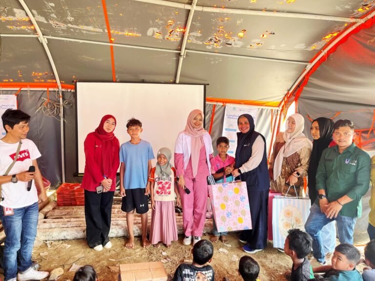 Medco E&P Malaka Beri Dukungan Psikososial bagi Anak Terdampak Banjir di Aceh Timur