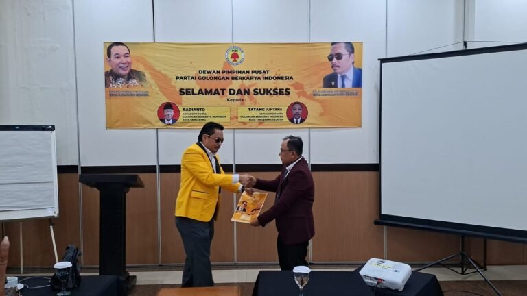 Radiyanto Dilantik Jadi Ketua DPD Partai Berkarya Kota Tangerang