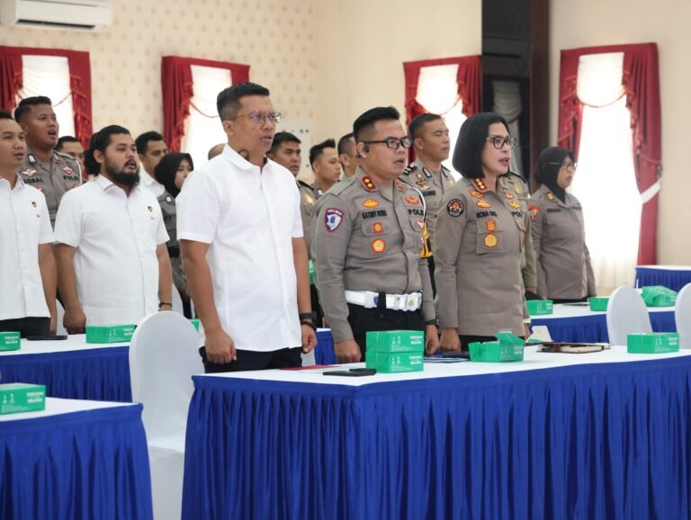 POLDA KEPRI GELAR LATPRAOPS LIONG SELIGI–2026: PASTIKAN KAMTIBMAS TETAP KONDUSIF SAAT IMLEK DAN LIBUR NASIONAL