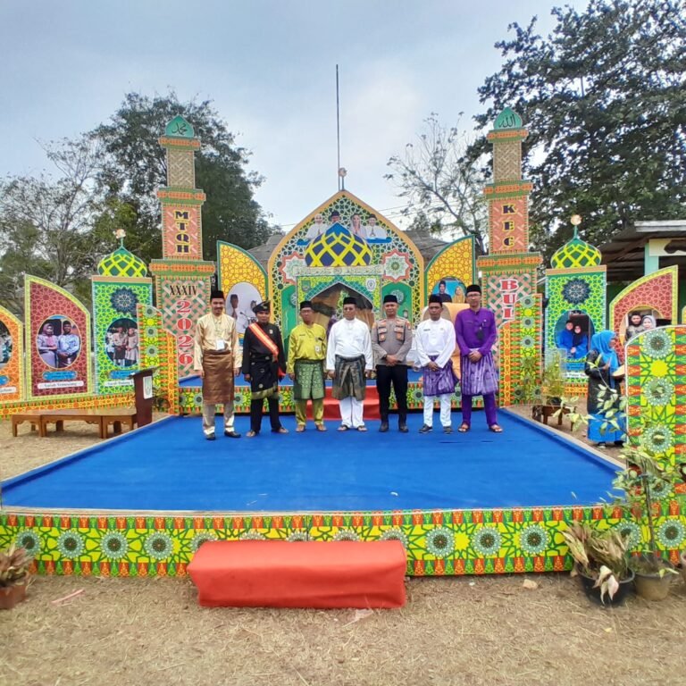 Pembukaan MTQH Ke-XXXIV Kecamatan Bulang Berlangsung Aman dengan Pengamanan Polsek Bulang