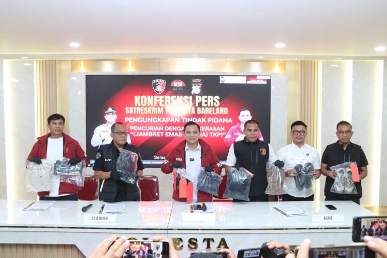 Pelaku Jambret Spesialis Perhiasan di Bengkong Diamankan Satreskrim Polresta Barelang