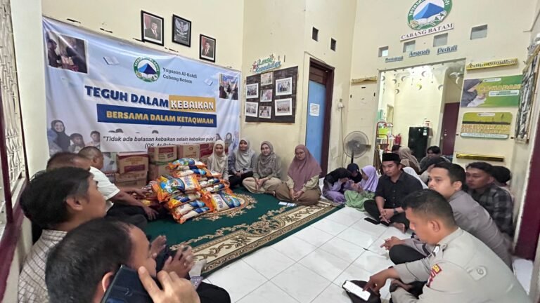 Polresta Barelang Salurkan Bantuan Sosial Ramadhan kepada Anak Yatim di Panti Asuhan Alkahfi