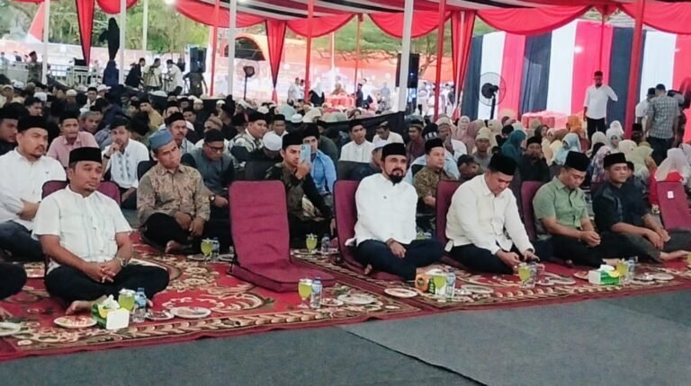 Bukber Bupati Aceh Timur Ramai Dihadiri Pejabat, Wakil Bupati Tidak Tampak