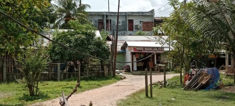 Kabel Listrik Menjuntai Ketanah Warga Desa Tanoeh Anoe Minta PLN Segera Lakukan Perbaikan.