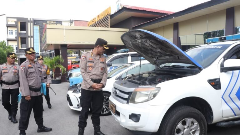 Wasops Polda Kepri Cek Kesiapan Personel dan Sarpras Operasi Ketupat Seligi 2026 di Polres Karimun