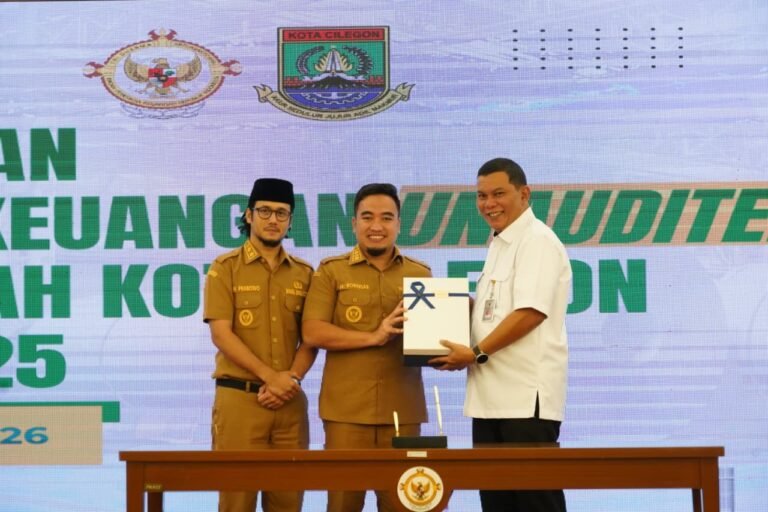 Pemkot Cilegon Serahkan LKPD (Unaudited) Tahun 2025, Optimistis Raih Opini WTP