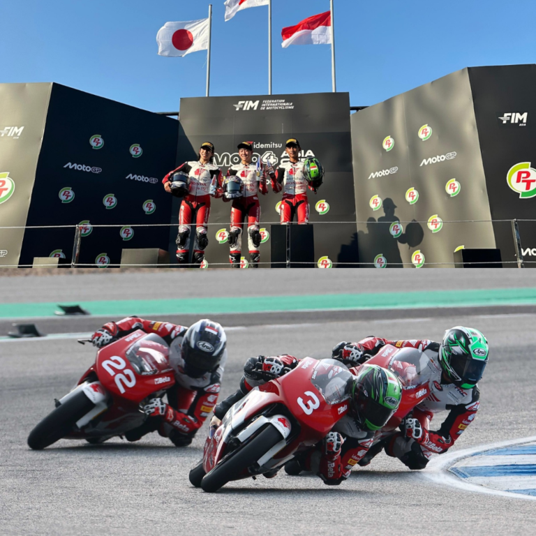 Pebalap Muda Astra Honda Tampil Kencang di Laga Pembuka Moto4 Asia Cup Buriram