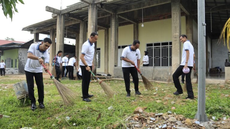 Aksi Nyata Lapas Batam: Bersihkan Rumah Ibadah, Tebar Kepedulian