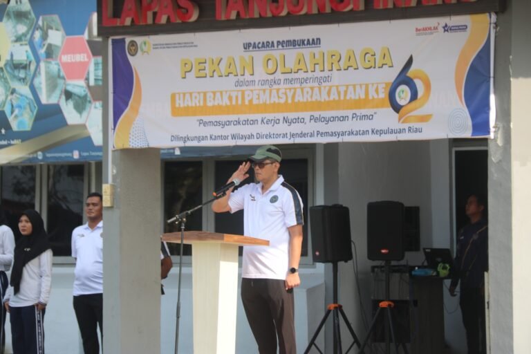 SABET JUARA 1 VOLI, RUTAN BATAM TAMPIL PERKASA DI PEKAN OLAHRAGA UPT PEMASYARAKATAN SE-KEPRI