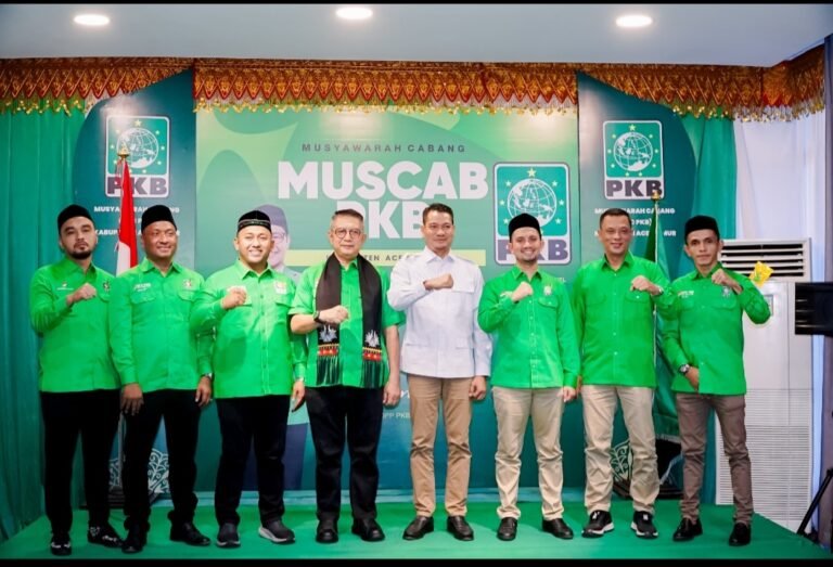 PKB Aceh Timur Sukses Gelar Muscab, Lahirkan 5 Nama Kadidat Ketua DPC