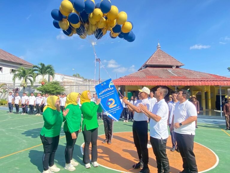 RUTAN BATAM RESMI BUKA PORSENAP HBP KE-62, SEMANGAT SPORTIVITAS MENGGEMA