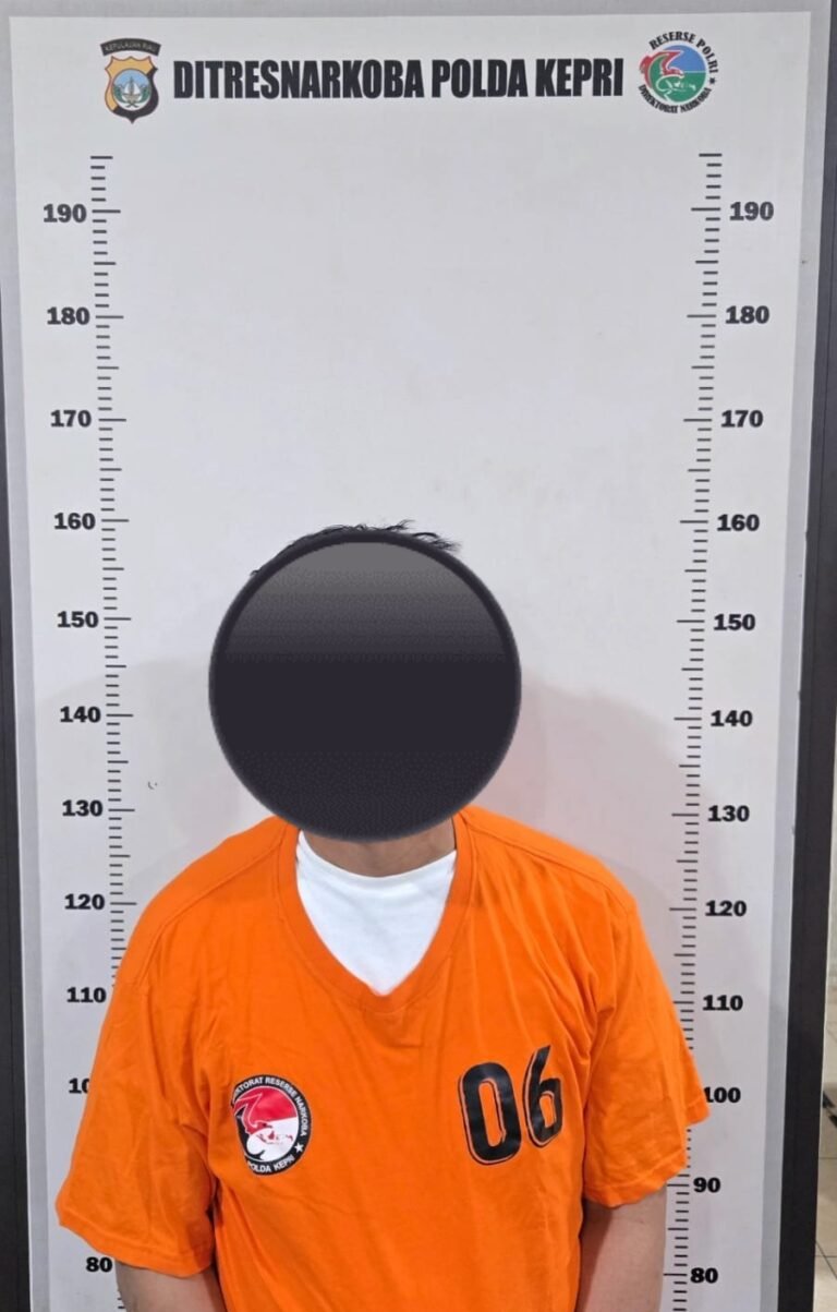 Polda Kepri Berhasil Amankan Satu Tersangka Tindak Pidana Narkotika