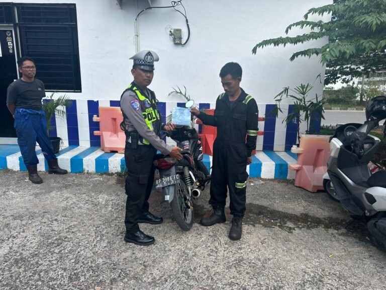 Patroli Knalpot Brong di Batam, Polisi Tindak 9 Kendaraan