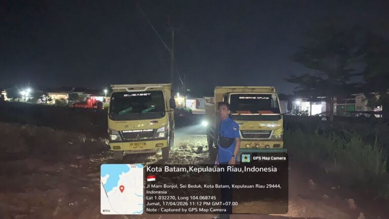 Diduga Bandel, Aktivitas Cut and Fill di Sei Beduk Tetap Beroperasi Meski Dua Kali Dihentikan Ditpam