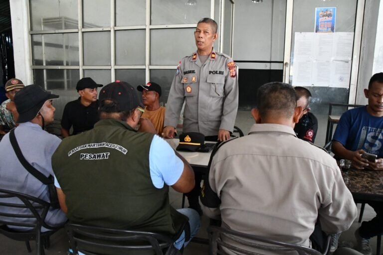 Polres Aceh Timur Gandeng SPSI dan Media, Jaga Kondusivitas Jelang May Day