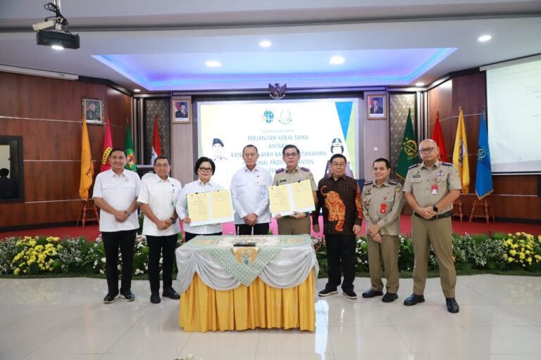 Kolaborasi BPN dan Kejati Banten, Dorong Penanganan Masalah Pertanahan Lebih Efektif