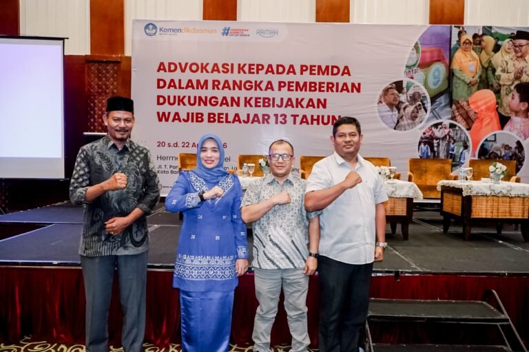 Dorong Pendidikan Berkualitas, Pokja Bunda PAUD Aceh Timur Siap Sukseskan Program Wajib Belajar 13 Tahun.